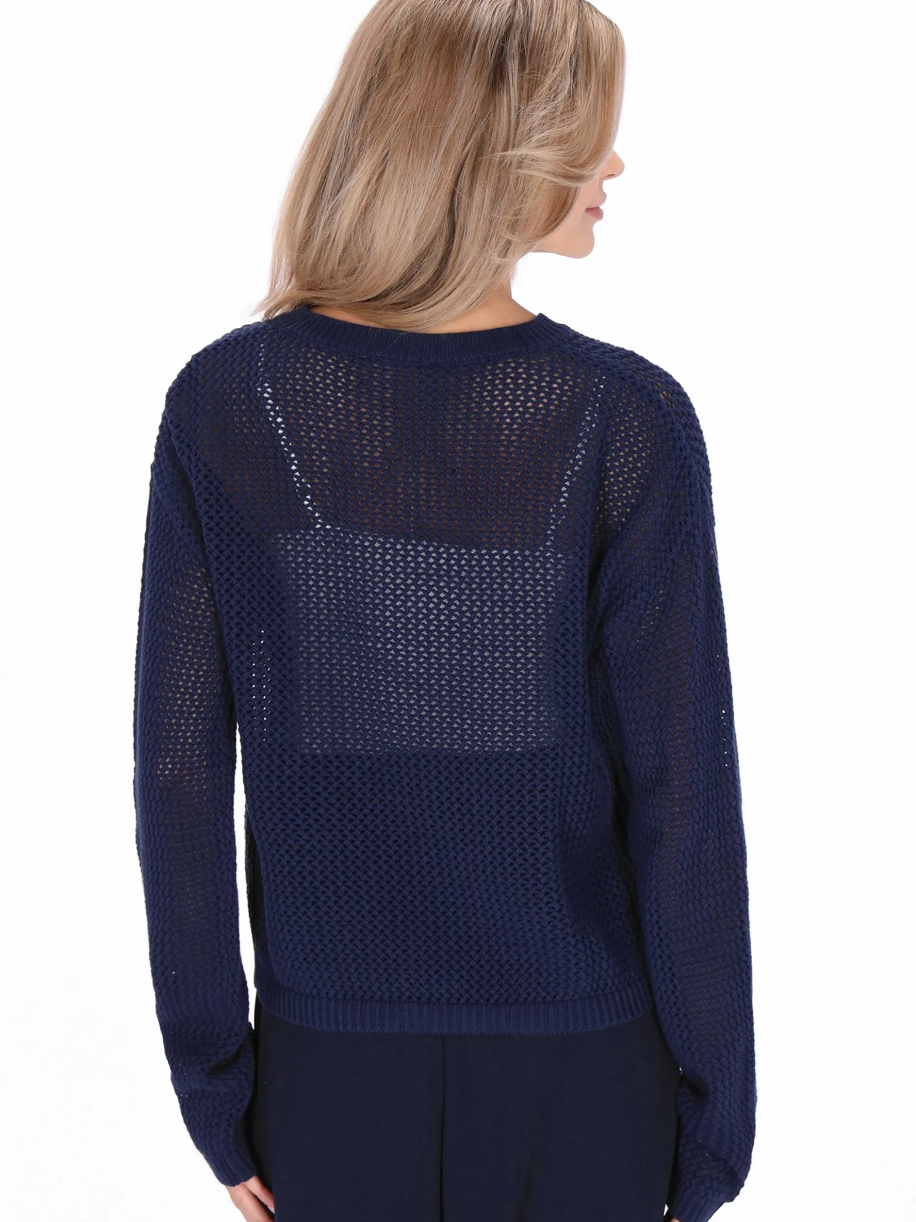 Usha Damen Pullover in marine
