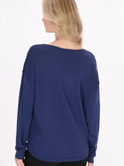Usha Damen Pullover in marine