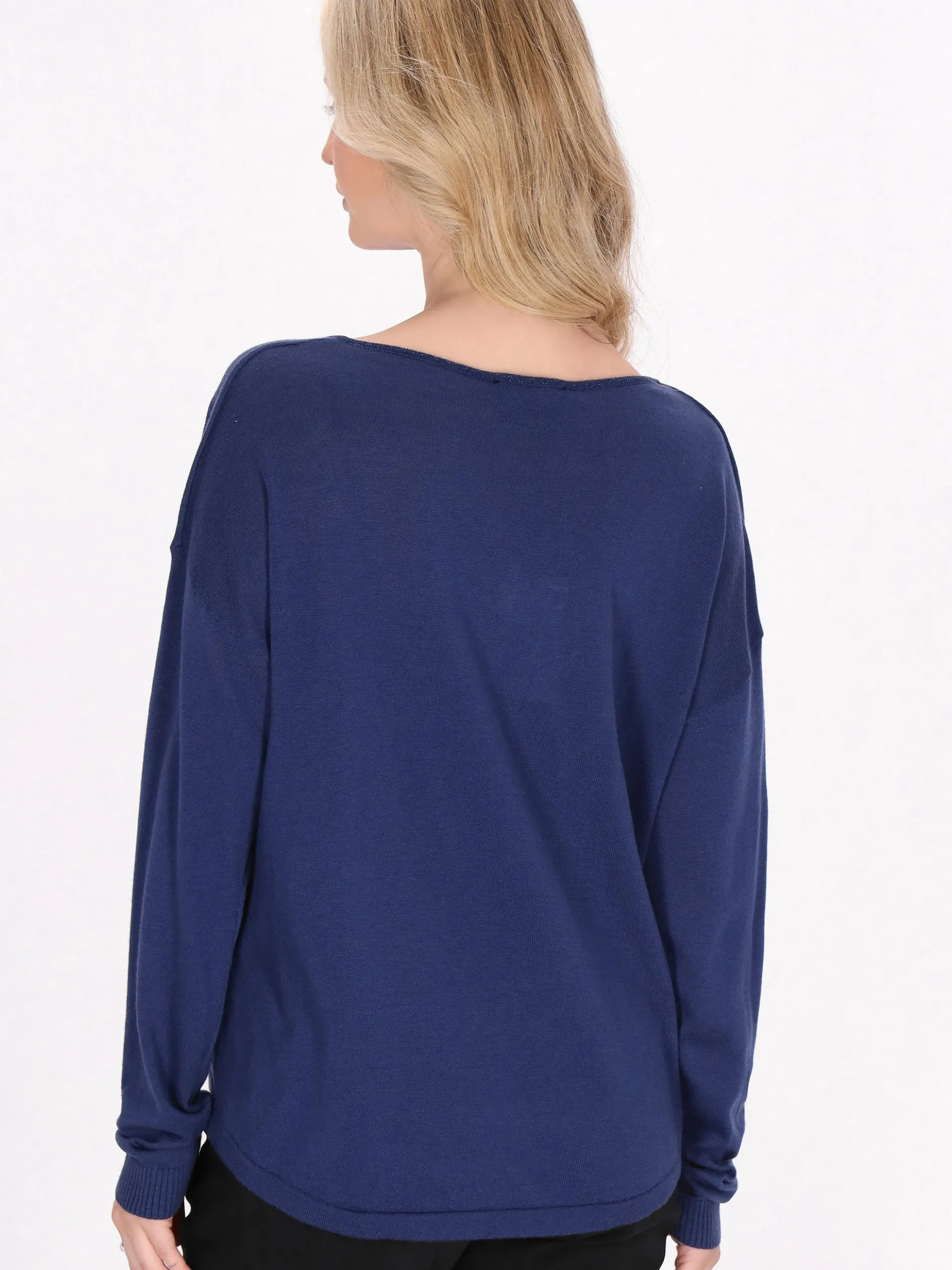 Usha Damen Pullover in marine
