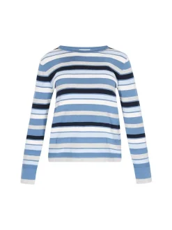 Usha Damen Pullover in mehrfarbig - Ausschnitt: Rundhals
