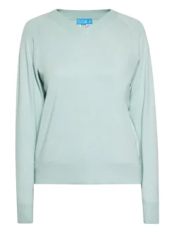 Usha Damen Pullover in mint