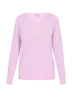 Usha Damen Pullover in purple