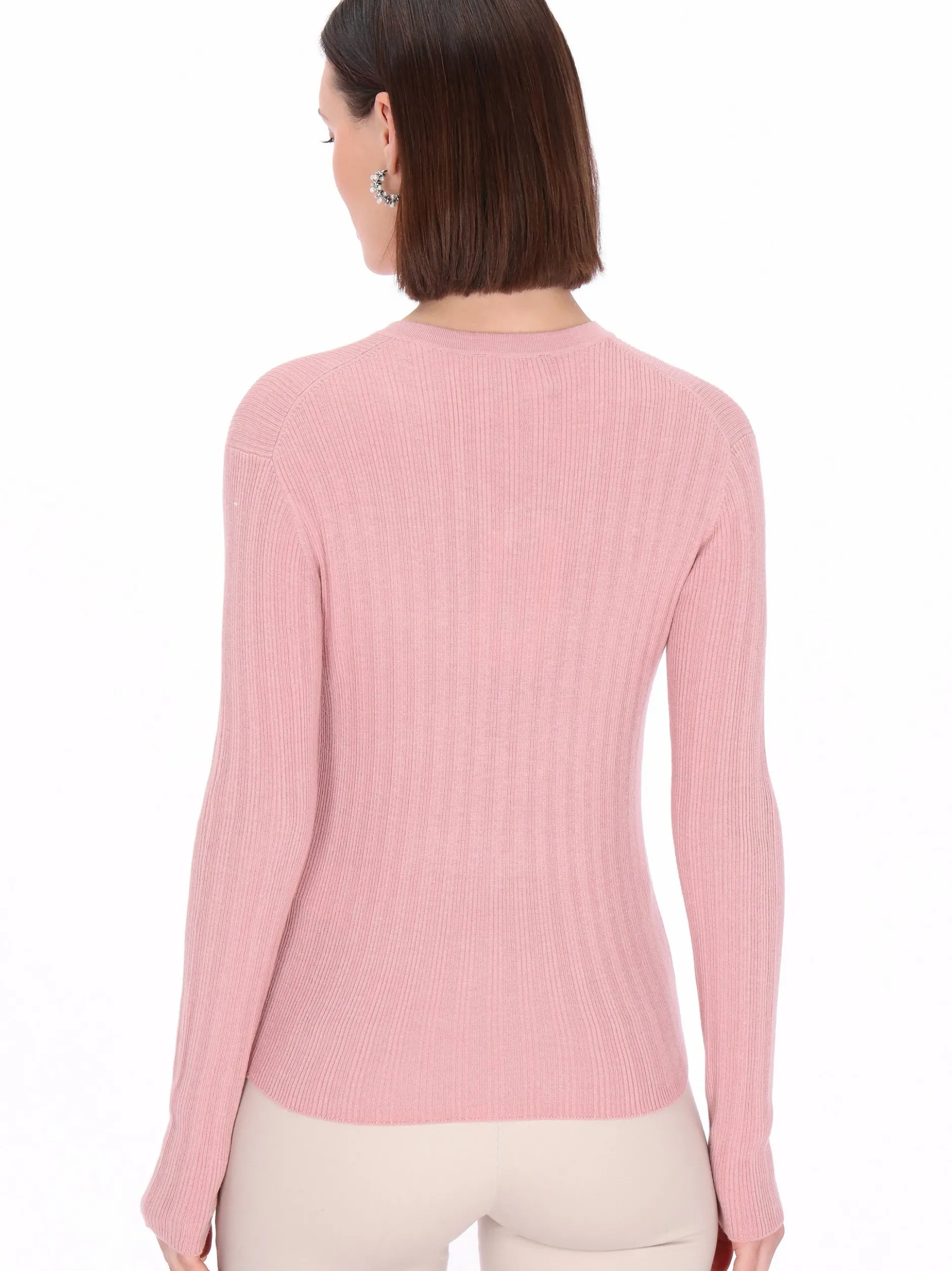 Usha Damen Pullover in rosa