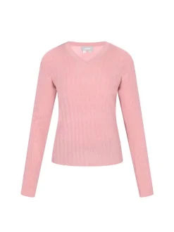 Usha Damen Pullover in rosa