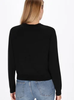 Usha Damen Pullover in schwarz - Ausschnitt: Rundhals