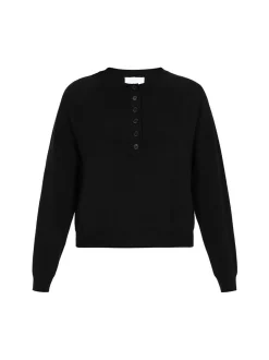 Usha Damen Pullover in schwarz - Ausschnitt: Rundhals
