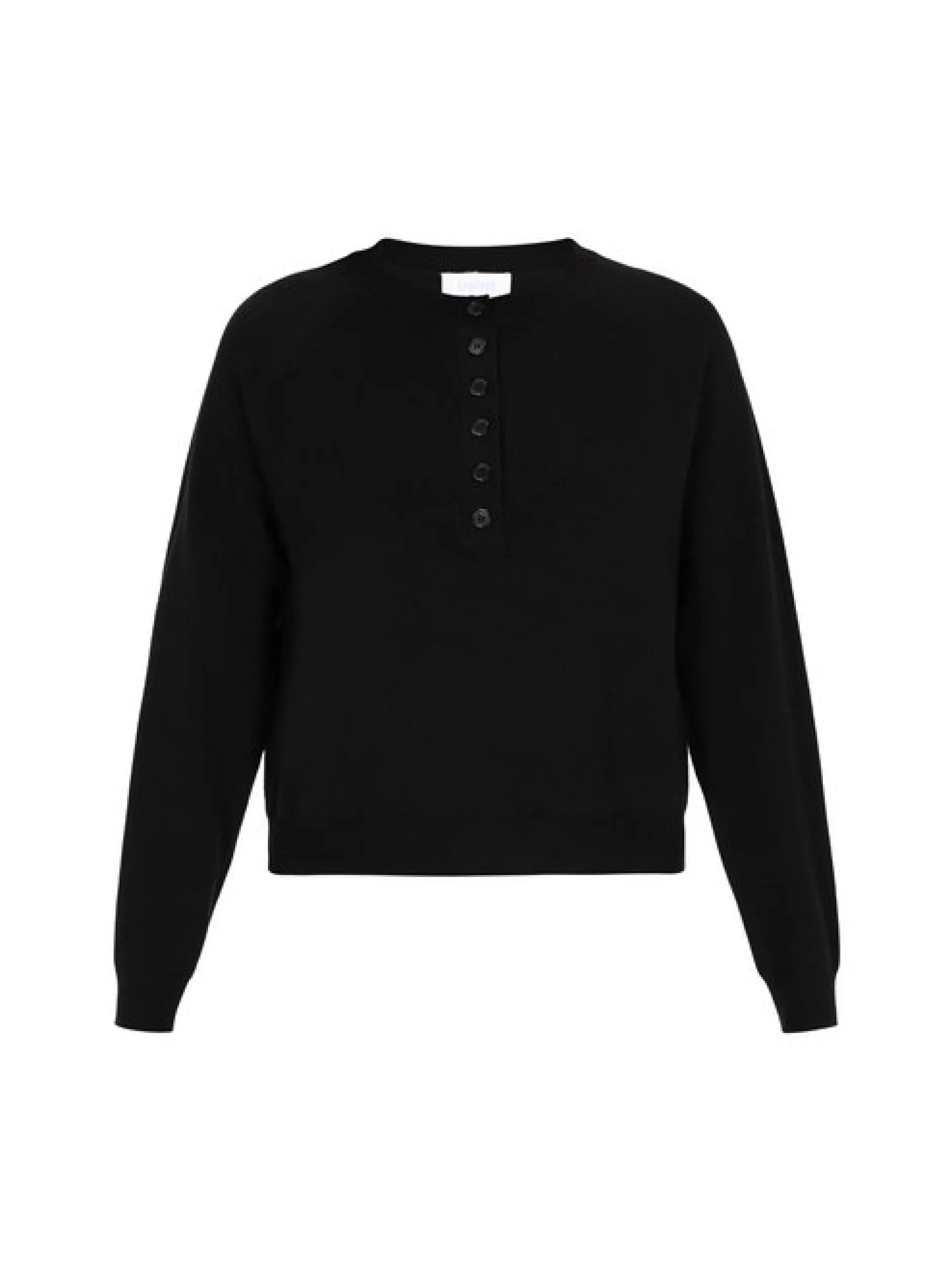Usha Damen Pullover in schwarz - Ausschnitt: Rundhals