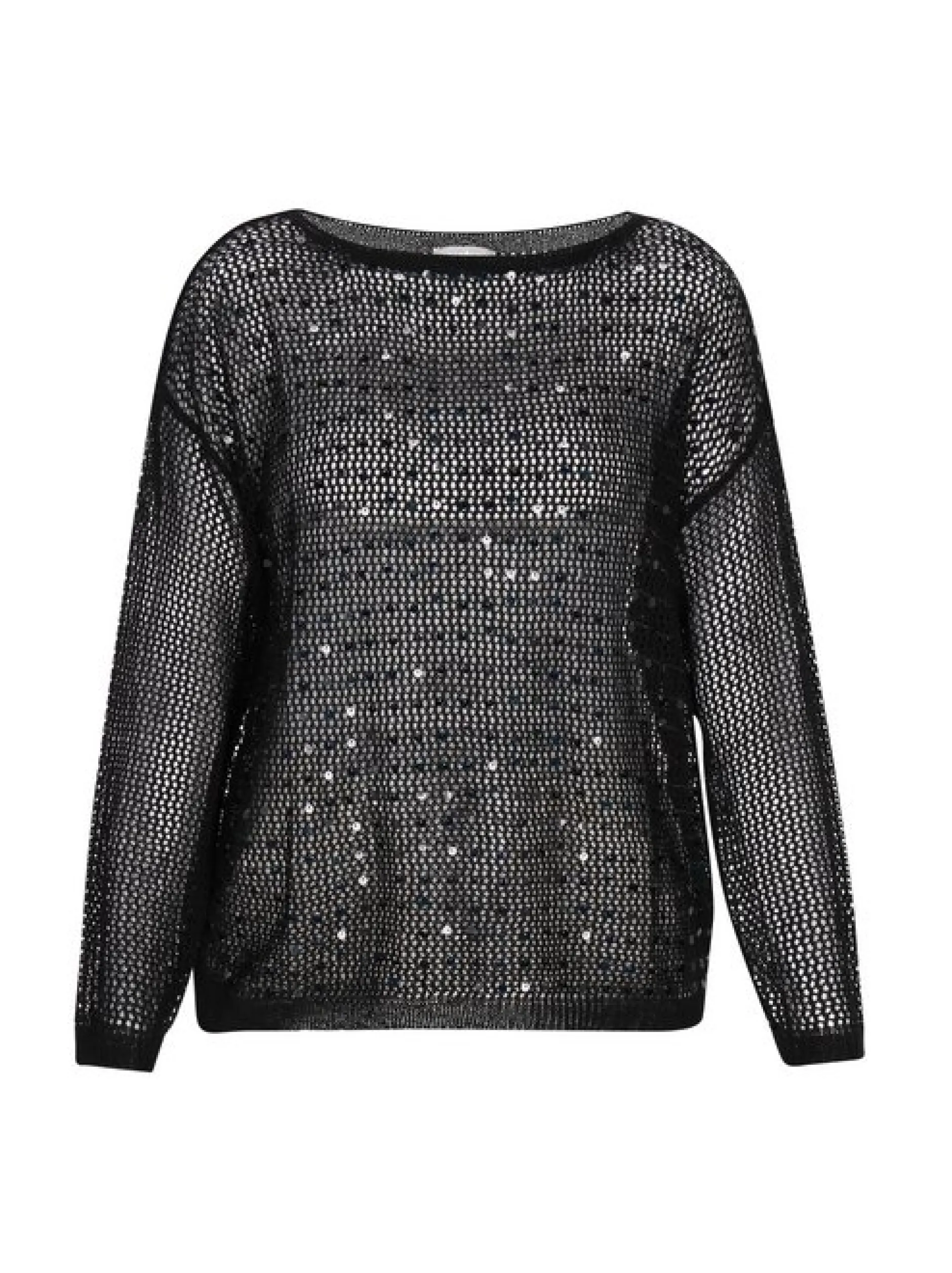 Usha Damen Pullover in schwarz