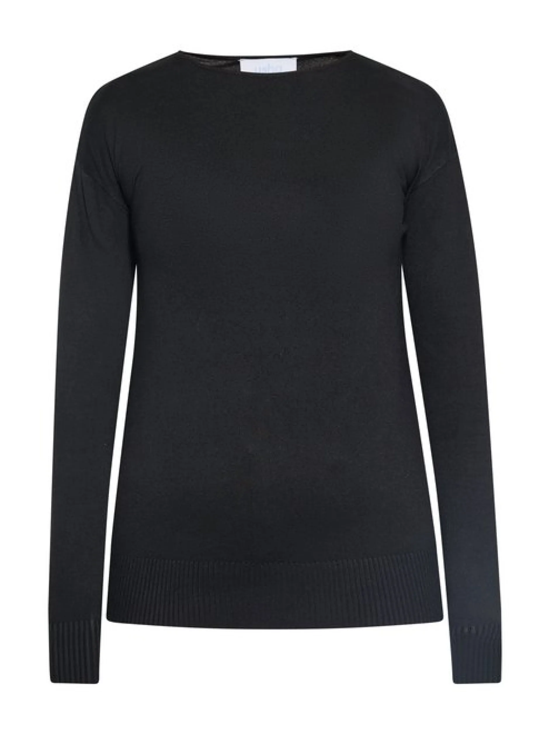 Usha Damen Pullover in schwarz - Ausschnitt: Rundhals