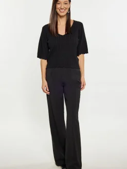 Usha Damen Pullover in schwarz