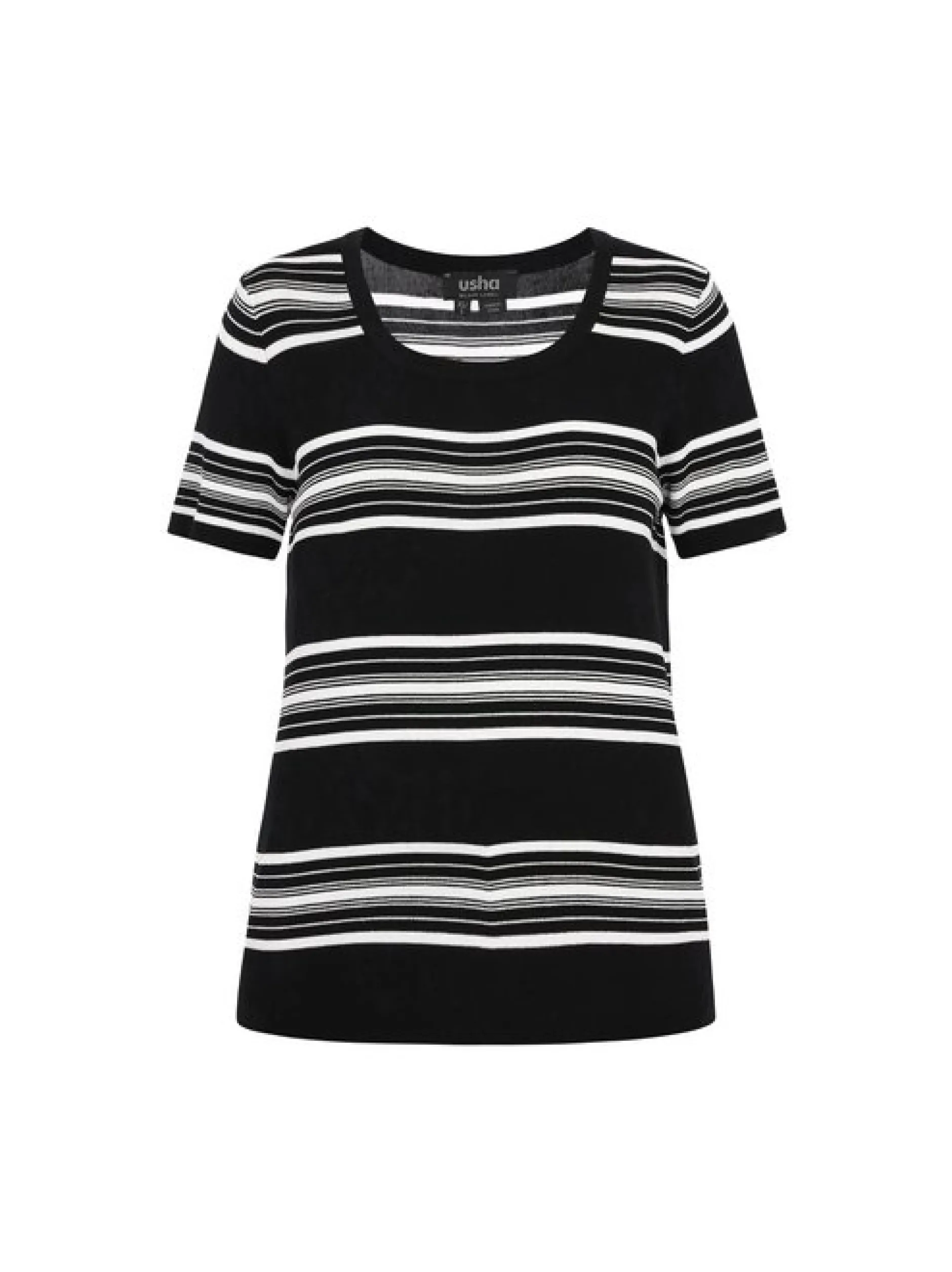 Usha Damen Pullover in schwarz