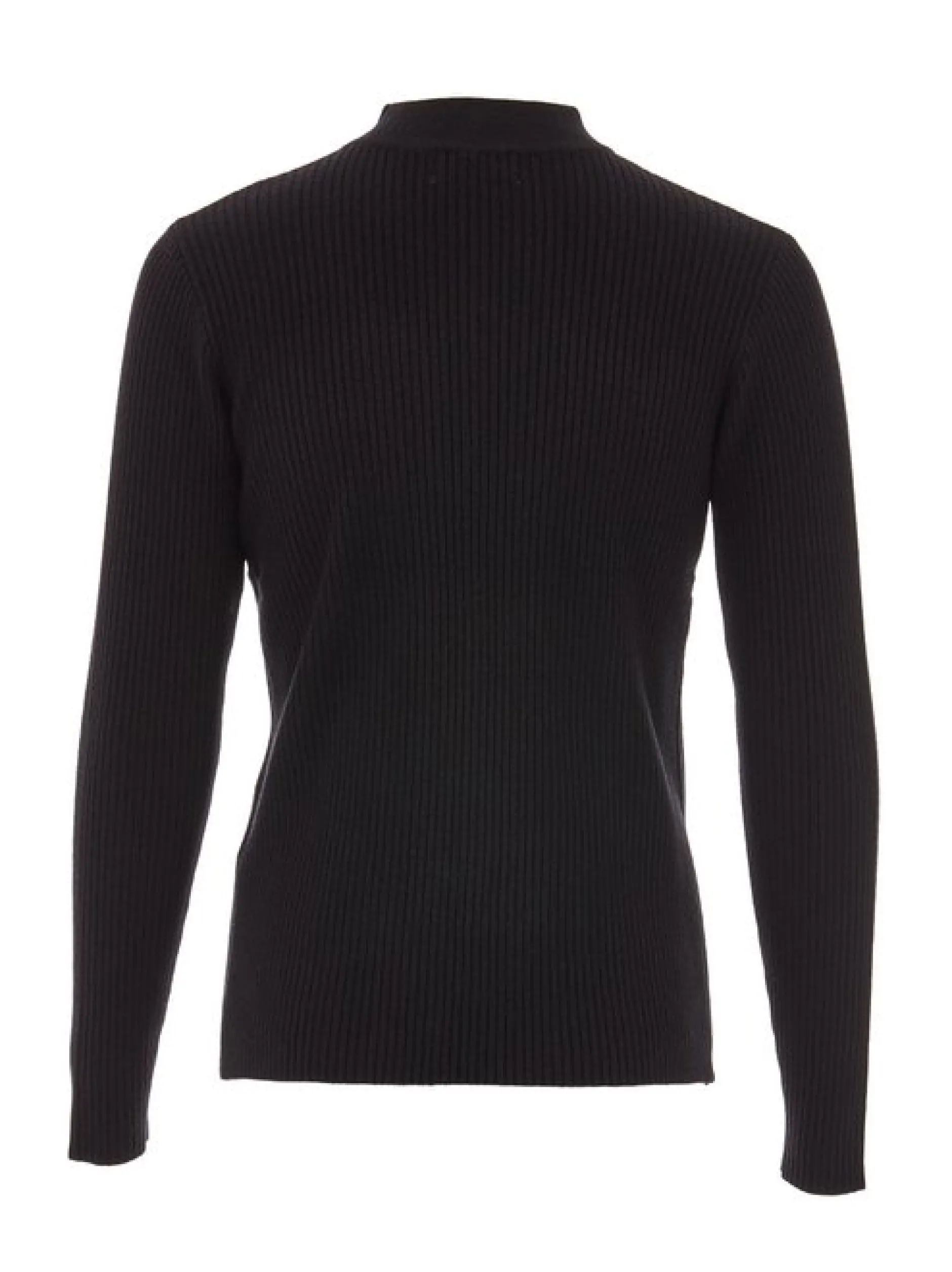 Usha Damen Pullover in schwarz - Ausschnitt: Rundhals