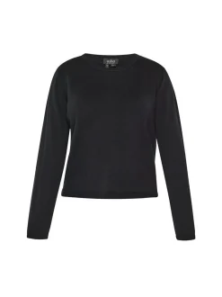 Usha Damen Pullover in schwarz - Ausschnitt: Rundhals