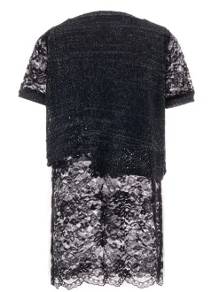 Usha Damen Pullover in schwarz - Ausschnitt: Rundhals