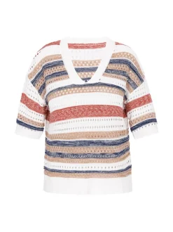 Usha Damen Pullover in weiß