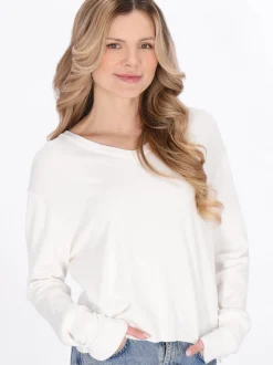 Usha Damen Pullover in weiß