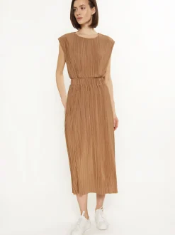 Usha Damen Rock in beige