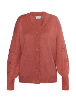 Usha Damen Strickcardigan in altrosa