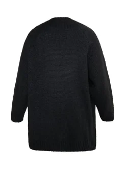 Usha Damen Strickcardigan in schwarz