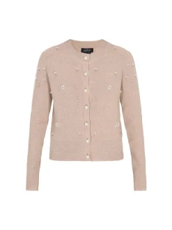 Usha Damen Strickjacke in beige
