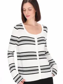 Usha Damen Strickjacke in beige