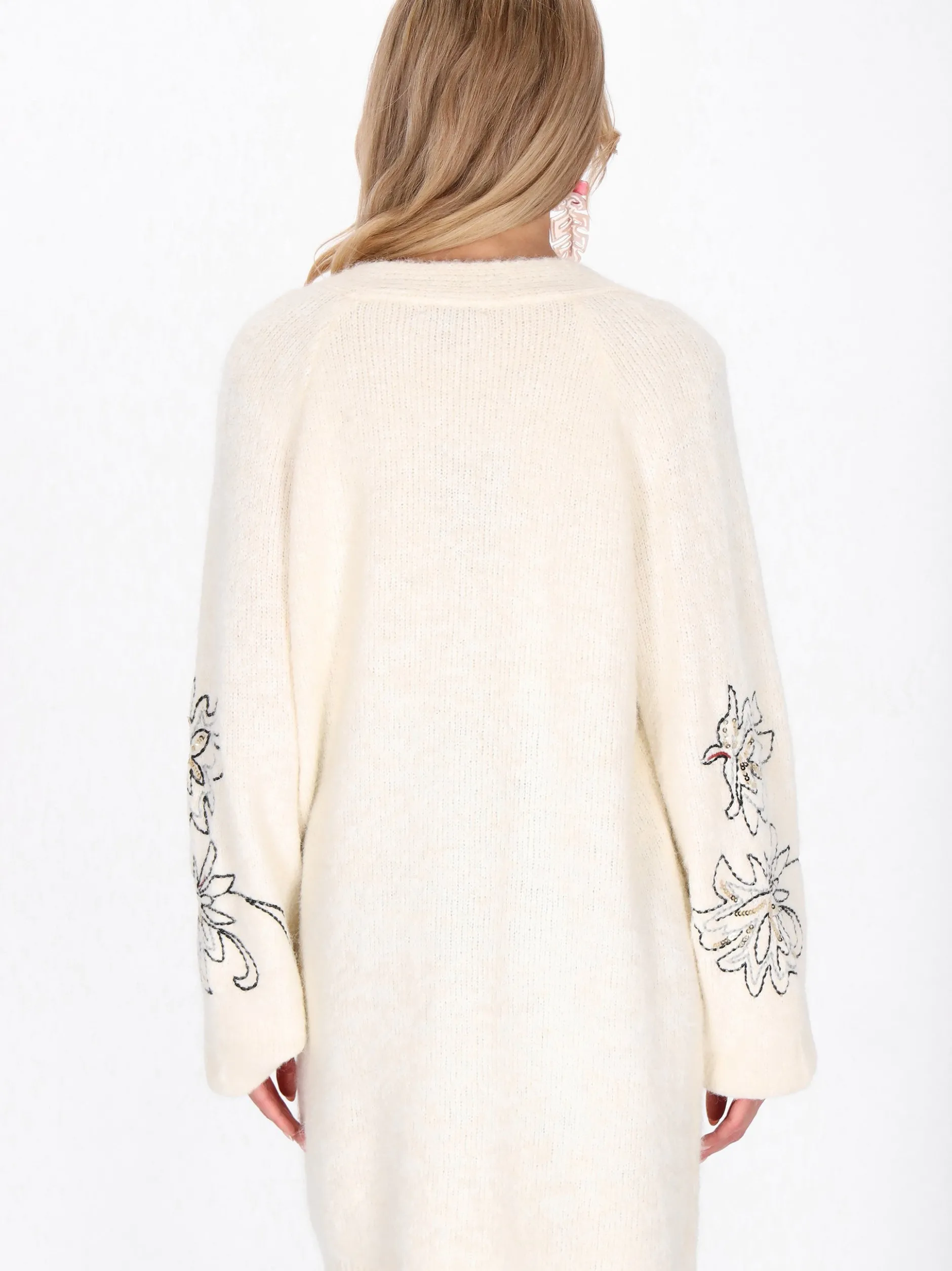 Usha Damen Strickjacke in beige