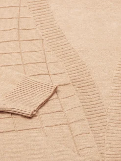 Usha Damen Strickjacke in camel