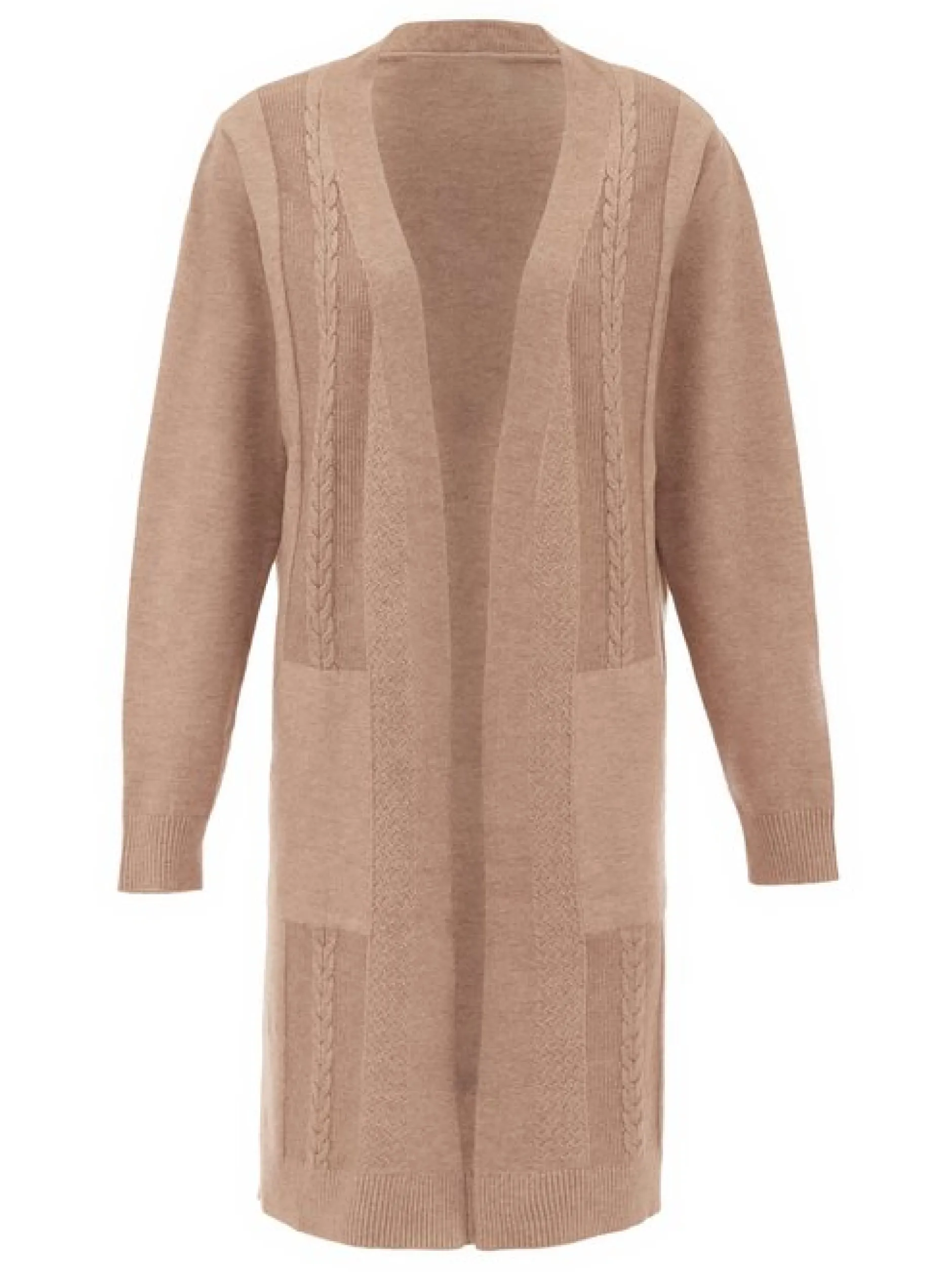 Usha Damen Strickjacke in camel