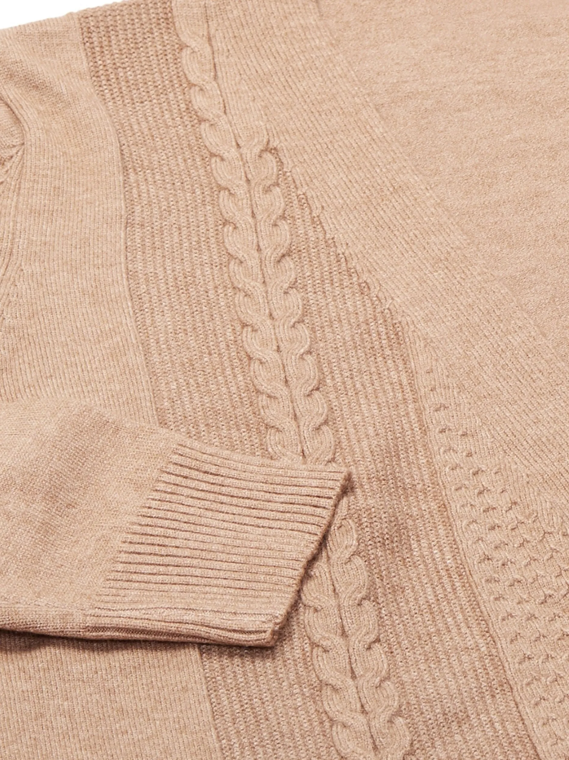 Usha Damen Strickjacke in camel