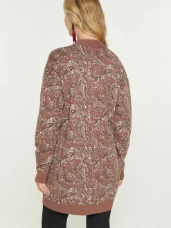 Usha Damen Strickjacke in camel