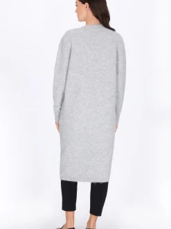 Usha Damen Strickjacke in grau