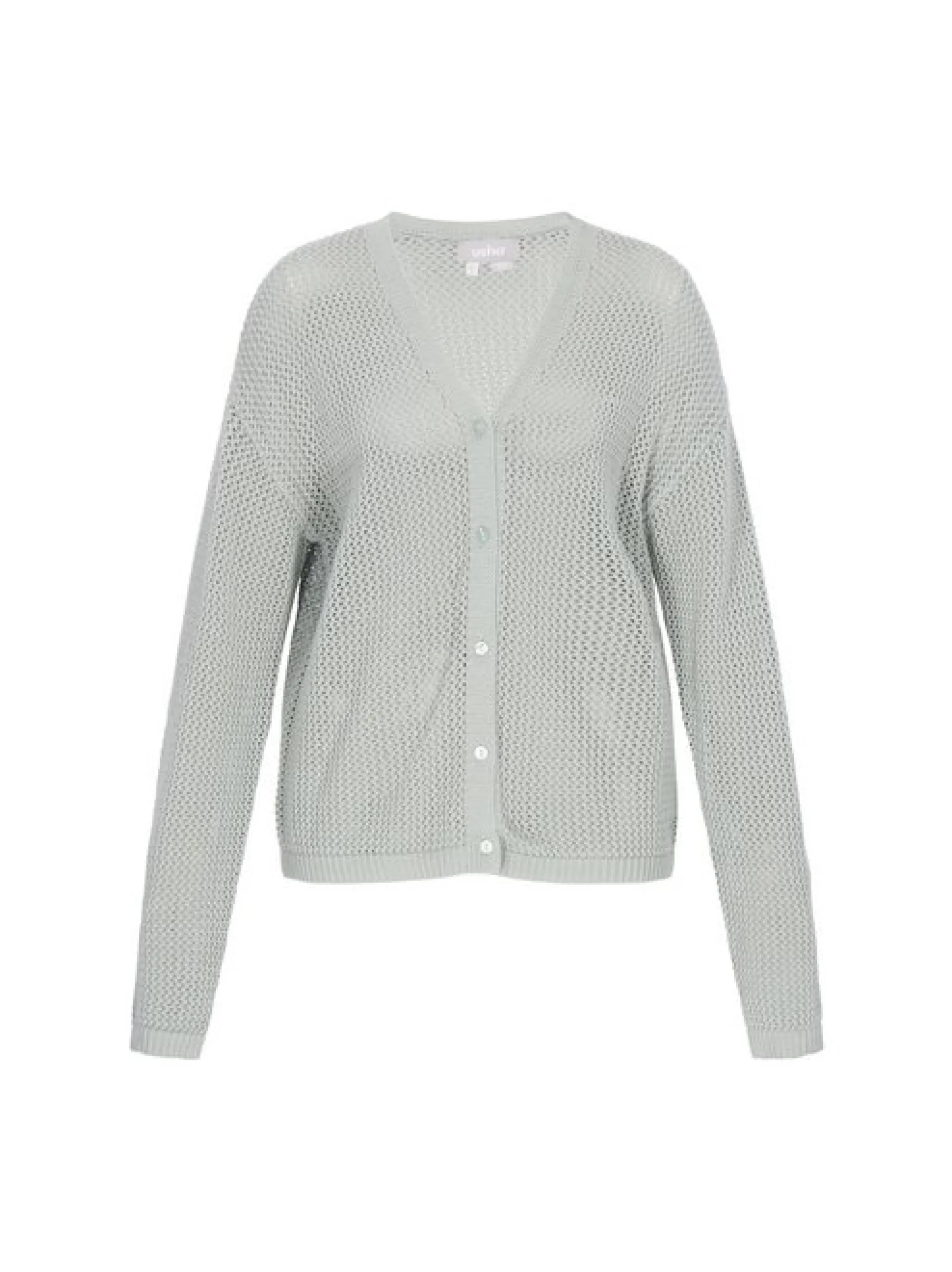 Usha Damen Strickjacke in grün