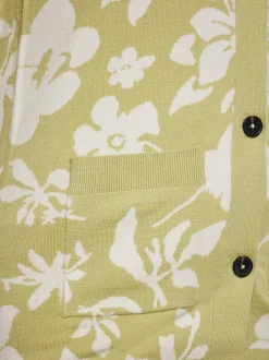 Usha Damen Strickjacke in grün