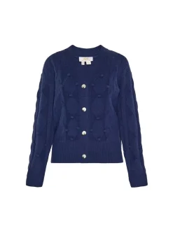 Usha Damen Strickjacke in marine