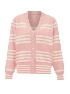 Usha Damen Strickjacke in mehrfarbig