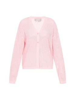 Usha Damen Strickjacke in rosa