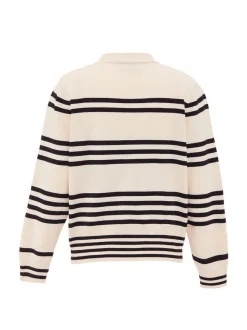 Usha Damen Strickjacke in weiß