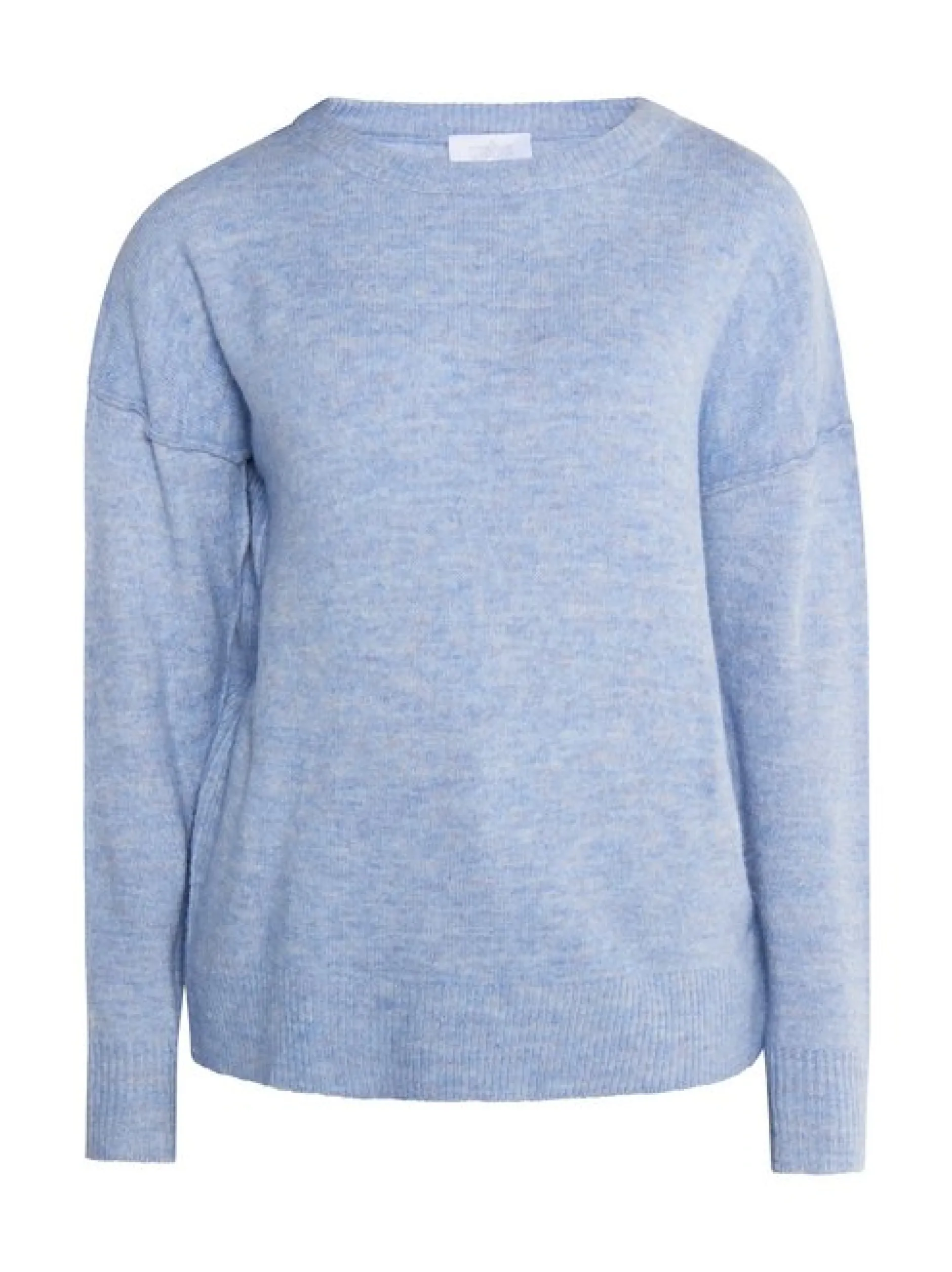 Usha Damen Strickpullover in blau - Ausschnitt: Rundhals