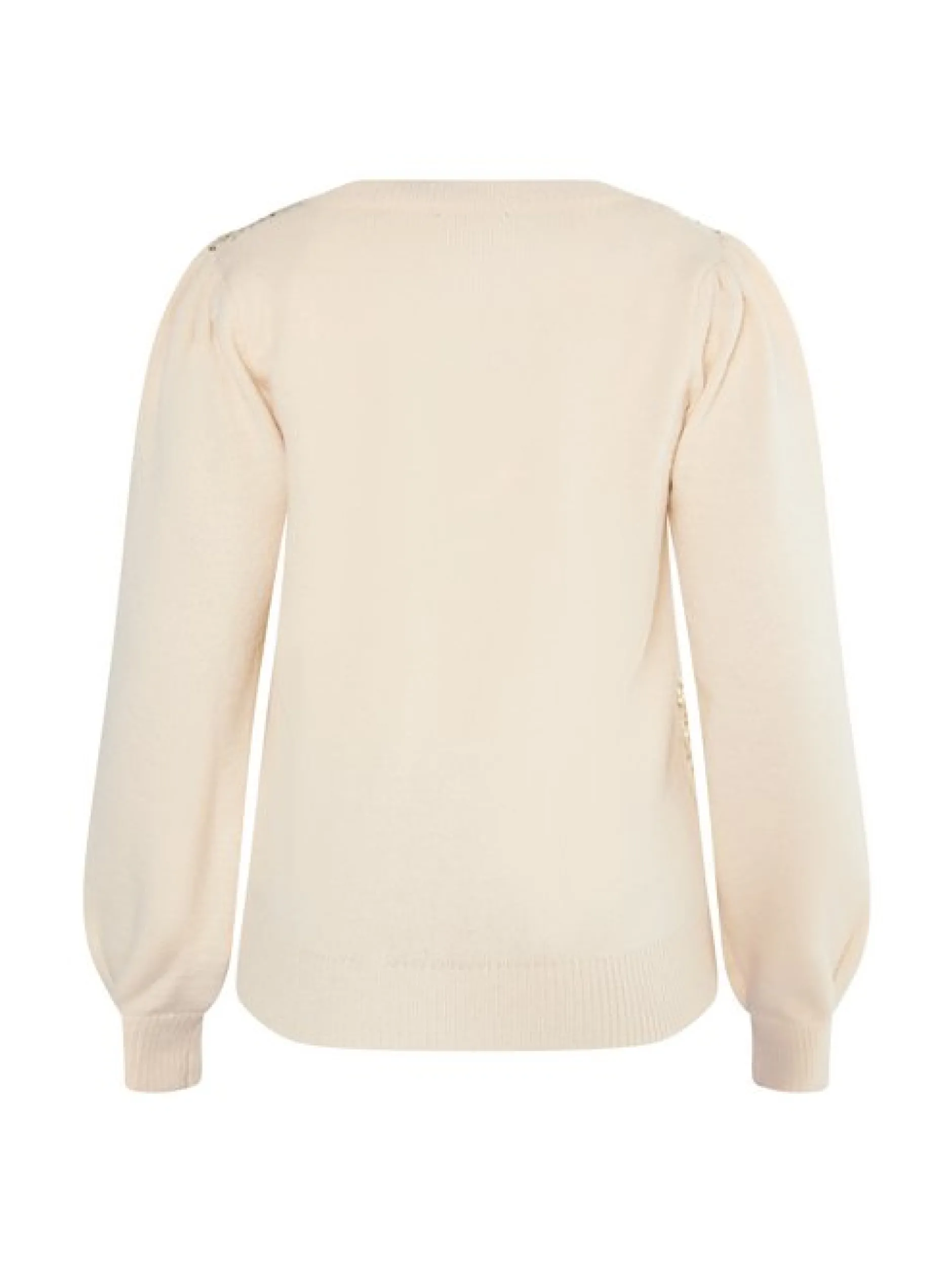 Usha Damen Strickpullover in ecru