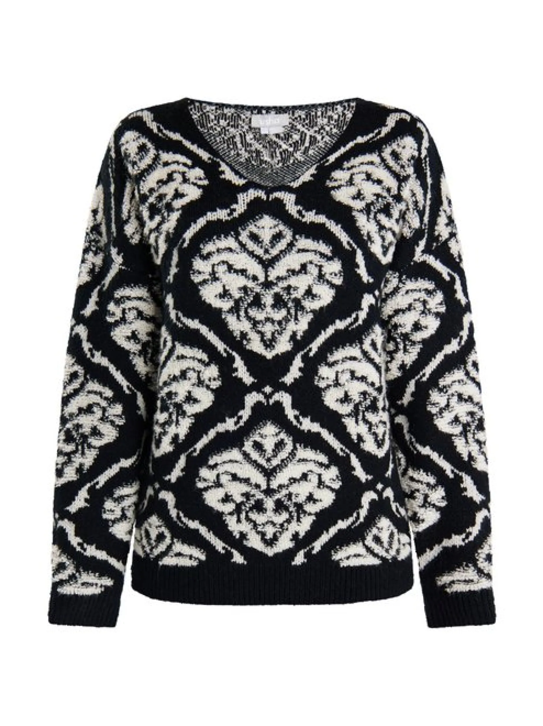 Usha Damen Strickpullover in mehrfarbig