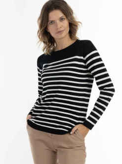 Usha Damen Strickpullover in mehrfarbig