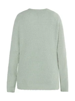 Usha Damen Strickpullover in mint - Ausschnitt: Rundhals