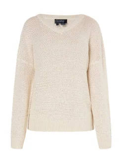Usha Damen Strickpullover in taupe