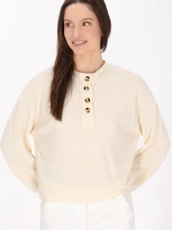 Usha Damen Sweatshirt in beige