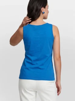 Usha Damen Top in blau