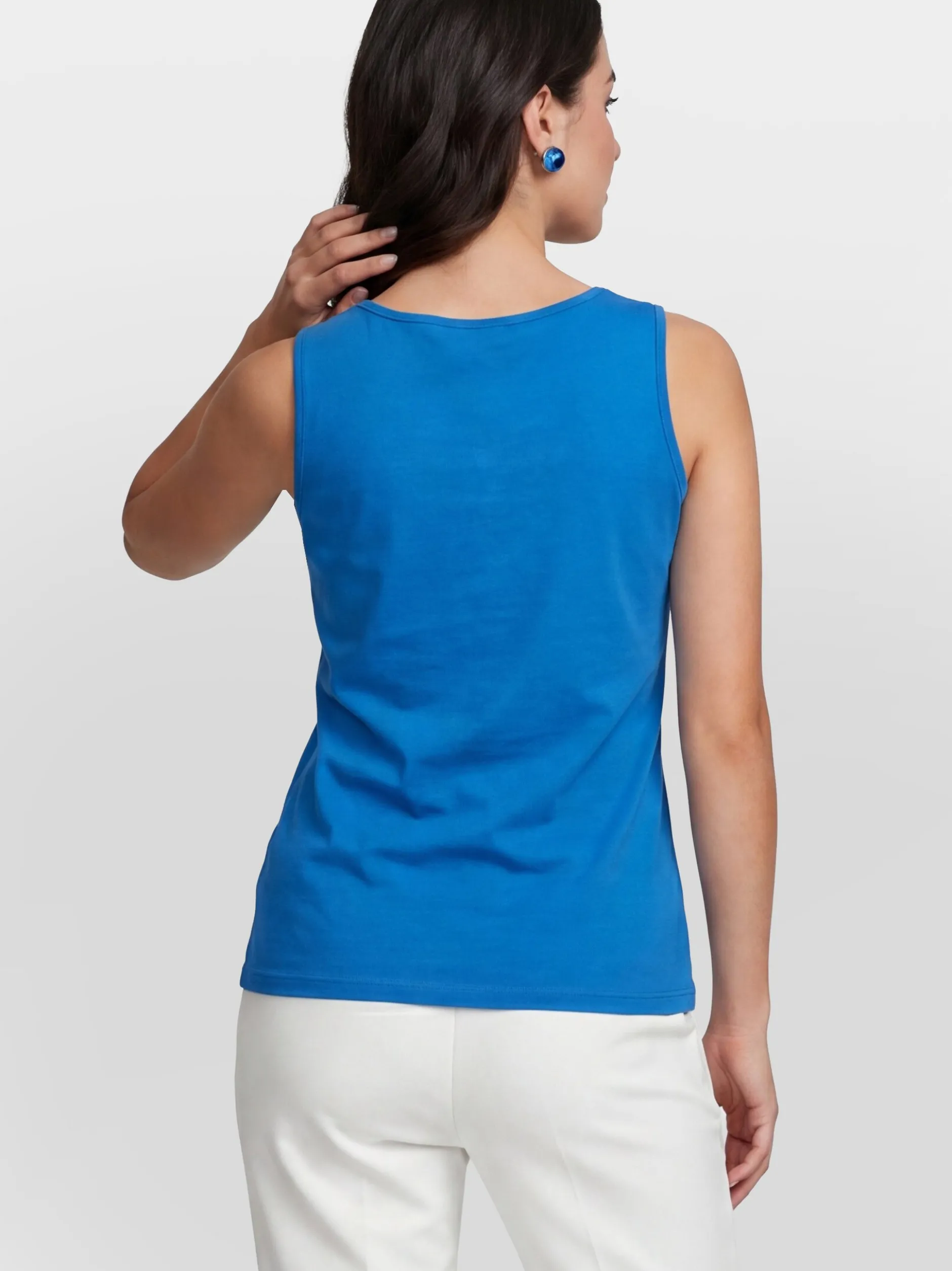 Usha Damen Top in blau