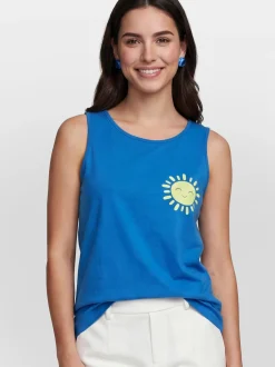 Usha Damen Top in blau