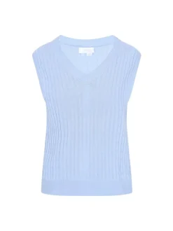 Usha Damen Weste in blau