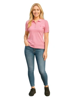U.S. Polo Assn. Damen Poloshirts - USSiirena in pink