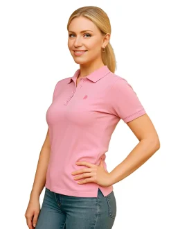 U.S. Polo Assn. Damen Poloshirts - USSiirena in pink